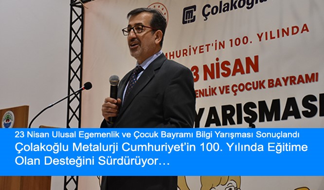Çolakoğlu Metalurji Bilgi Yarışması